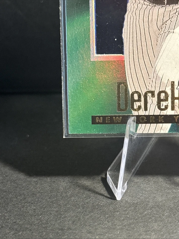 1997 Skybox E-X 2000 - DEREK JETER #33 - Beautiful Acetate New York YANKEES HOF - Image 4 of 4