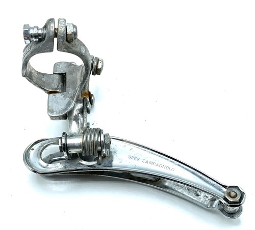 Campagnolo Record Front Derailleur On Bottom Pull Campy 3 Hole Vintage Campy - Picture 7 of 10