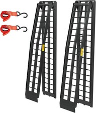 10ft Aluminum Truck Ramps 1200lbs Capacity 2pcs Folding Loading Atv Ramps