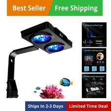 Aquarium Light Reef Tank Light 36 Watts Saltwater Light with Touch Control,...