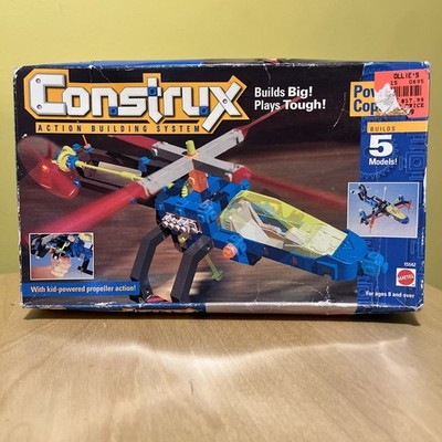 Mattel Construx Action Building System Set 15542 Power Copters Vintage Brand New