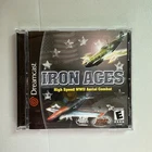 Iron Aces (Sega Dreamcast, 2001) - CIB - Complete With Manual - Tested
