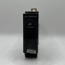 GE THQB1140 40 Amp 1 Pole 120/240V Bolt-On Circuit Breaker HI-Q THQB-AC