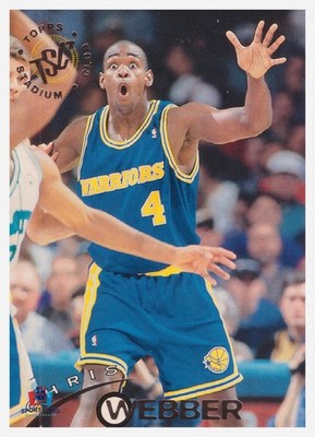 1994 Topps Stadium Club Chris Webber #9