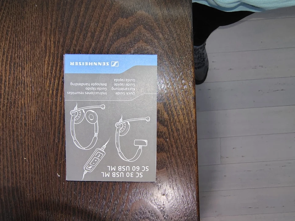 Sennheiser - SC 60 USB - Auriculares empresariales con cancelación de ruido de sonido HD con micrófono Foto 3 de 4