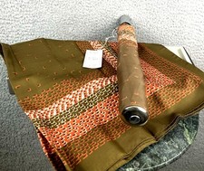 VTG Water Repellent Umbrella Set Fall Colors New in Box Scarf Made in Italy