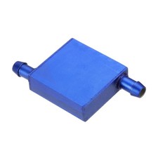 Aluminum Water Cooling Block 40x40x12mm Liquid Cooler Heat Sink Systems, Blue