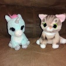 Zuru Mint blue Unicorn Pets Alive Pet Shop Smitten Kitten 7" Sound WORKS -13