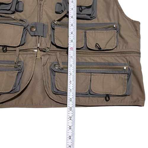 Vintage Field & Stream Multi Pocket Full Zip Fishing Utility Vest Men’s XL - Picture 7 of 7