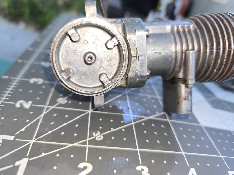 De colección ~ Motor de avión modelo 60 Super Cyclone, hecho en EE. UU.🇺🇸 Foto 3 de 4