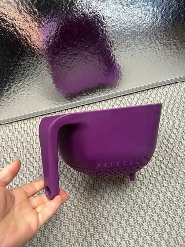 Joseph Joseph Square Colande Purple BPA Free Dishwasher Safe 20cm Purple - Picture 5 of 18