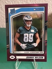 2024 Panini Donruss Johnny Wilson Purple Rated Rookie #/410 📈Eagles🔥