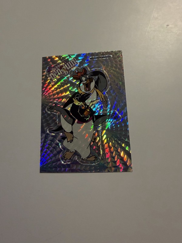VINTAGE Stickers Prismatic Vending Machine Pebble Penguin Movie
