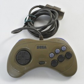Sega Saturn GREY Official Controller HSS-0101 Control Pad Working Tested 0534