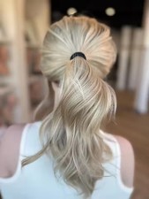Full Lace Ombre Ash Platinum Blonde Wavy Wigs 16inch 100 Human Hair Wavy Wigs