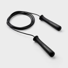 2" Weighted Jump Rope - Black - All In Motion™: Polypropylene, TPR, TPU