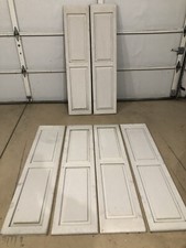 6 Exterior Louver Arch Shutters Vinyl 59x14
