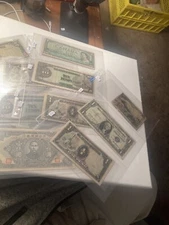 MIXED LOT  15DIFFERENT WORLD PAPER MONEY BANKNOTES CURRENCY FOREIGN CIR &  Lot#