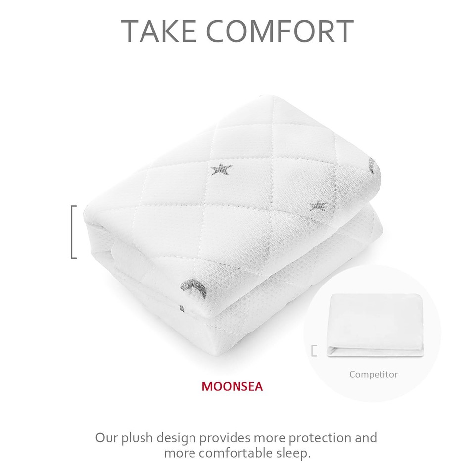 Waterproof Pack and Play Mattress Pad, Fit for Pack 'n Play Travel Dome LX Pl... eBay