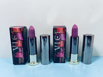 URBAN DECAY - VICE LIPSTICK -BITTERSWEET  -COMFORT MATTE -0.11 OZ -NEW -LOT OF 2