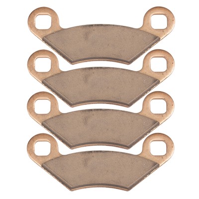 Front Rear Organic Brake Pads 1993 Polaris Big Boss 350L 6x6 Set Full Kit it