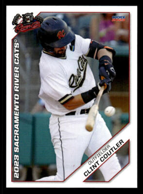 Clint Coutler 2023 Choice  SACRAMENTO RIVER CATS #07   SACRAMENTO RIVER CATS