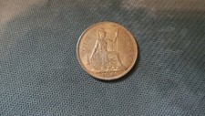 George VI, ONE PENNY 1940 Red Uncirculated COIN
