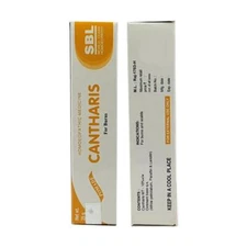 SBL Cantharis Ointment 25gm Healing of burn wounds Speedy recovery of burnt skin
