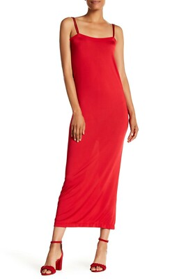 Wolford Shiny Viscose Dress - lipstick - S