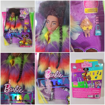 Barbie - Poupée Chevelure Arc-en-Ciel Paillettes | Smyths Toys France