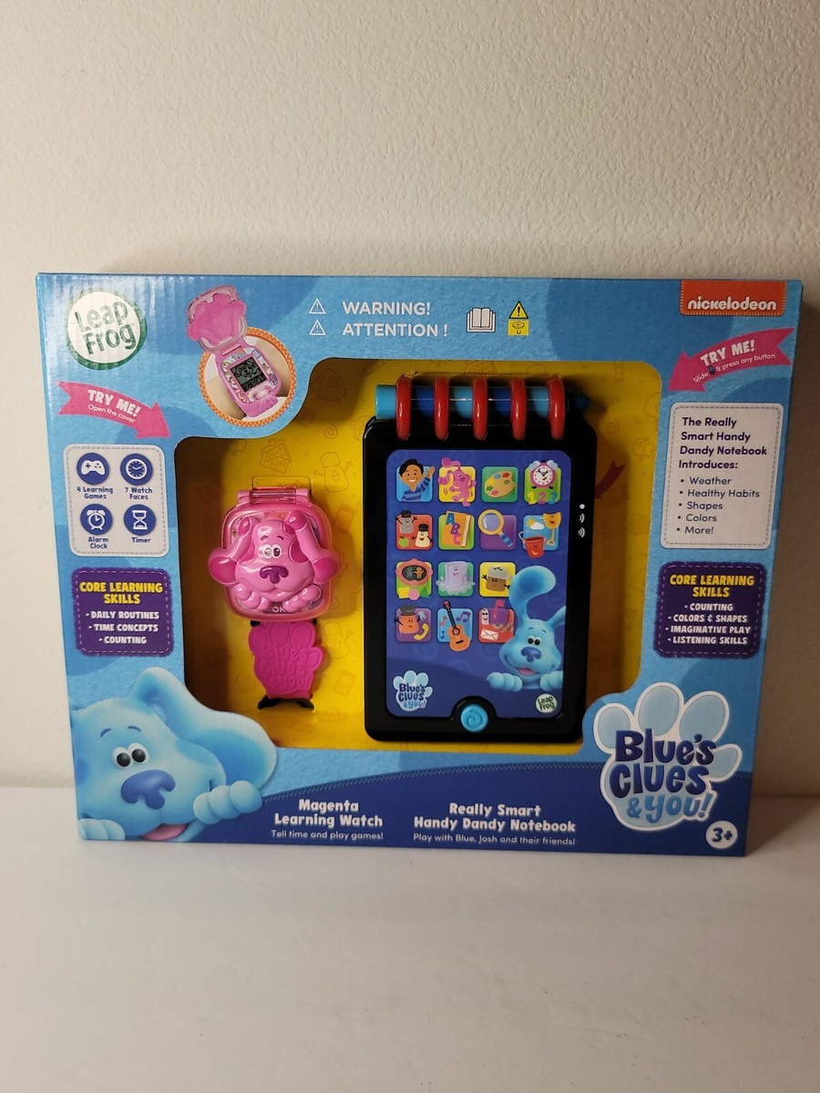 Blues Clues and You Watch Magenta Plus Handy Dandy Notebook