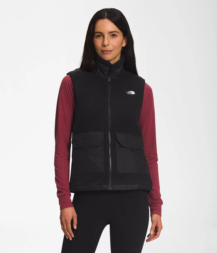 Abrigo para mujer The North Face Royal Arch Top polar cremallera completa chaqueta chaleco nuevo