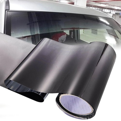 150cm Black Sun Visor Strip Tint Film Car Front Windshield UV Shade