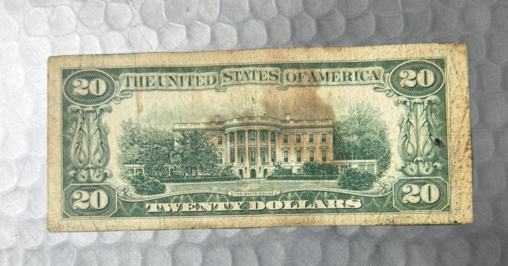 1950 D SERIES U.S. OLD TWENTY DOLLAR $20 BILL VINTAGE CLEVELAND | eBay