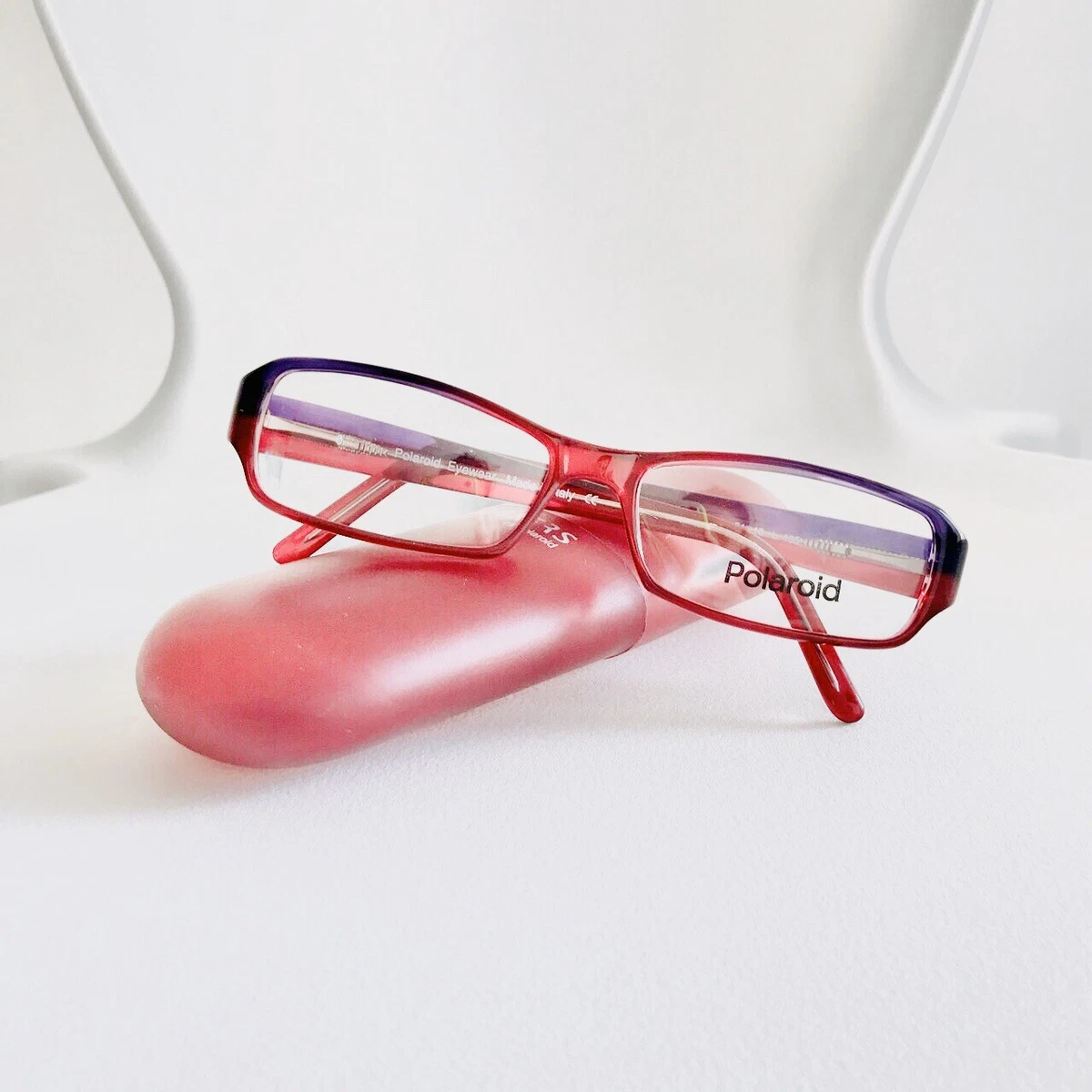 POLAROID EYEWEAR MADE IN ITALY MONTATURA LENTI DA VISTA NEUTRE