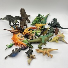 Unbranded Mixed Huge Dinosaur Figure Toy Lot Prehistoric Educational Plastic