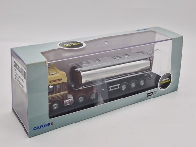 Oxford 1:76 Diecast DAF XF Euro 6 Cylindrical Tanker William Nicol OXF 76DXF006