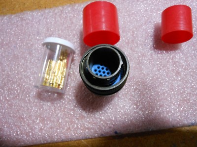 ICC / SUNBANK CONNECTOR W/CONTACTS PART # M28840/16AC1P6  NSN: 5935-01-394-4739