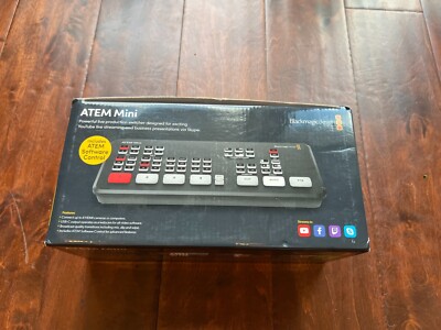 Blackmagic Designs ATEM Mini In Box Unused Includes Software Control