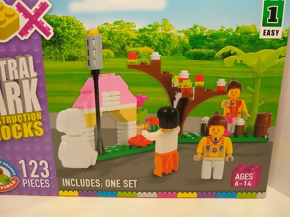 My Blox Central Park 123 Piece  Building Block set  Ages 6 New  - Image 2 of 3
