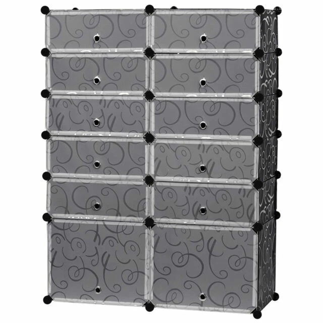 Articoli neri in metallo per l'arredamento della casa