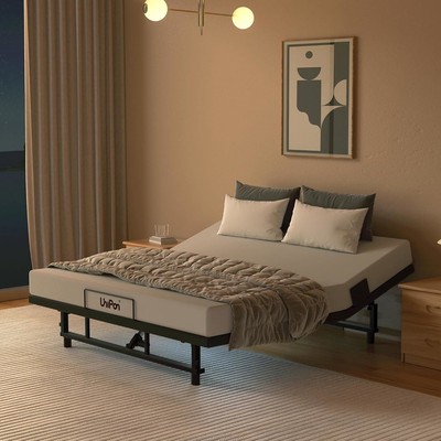 Unipon Adjustable Bed Frame Base Wireless Control Zero Gravity USB Port TXL/Q/K