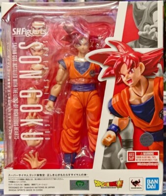 中古】Bandai - Figurine DBZ - Son Goku Super Saiyan God Cheveux