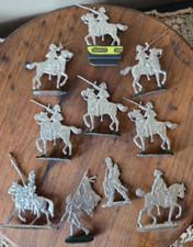 Flat Tin Calvary Soldiers Zinnfiguren - Flat Tin: 10 Pieces Brand KZ
