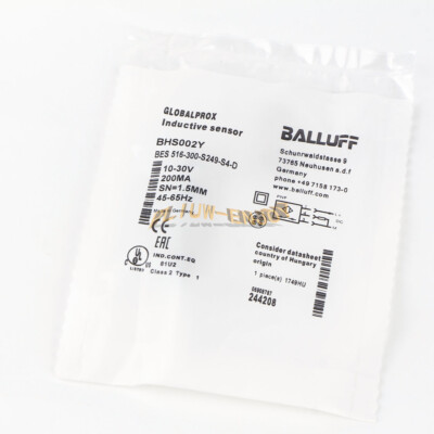 BALLUFF BES 516-300-S249-S4-D Sensore Di Prossimità, Nuovo Di Zecca E Originale