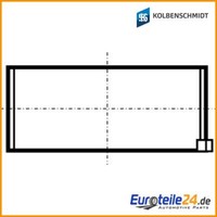 Pleuellagersatz Kolbenschmidt 37098600 FüR Alfa Romeo 166