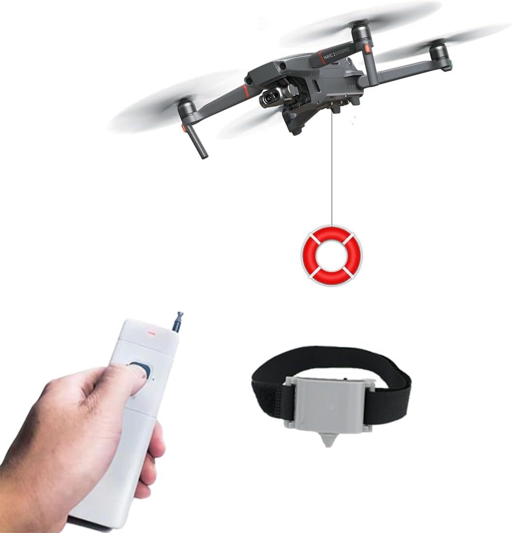 Universal Drone Airdrop Release Device for Payload Clips Fish Hunting-image
