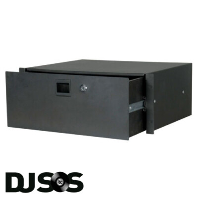 Pulse RD4 19 ZOLL RACKSCHUBLADE - 4HE ABSCHLIESSBAR RACKMOUNT STUDIO DRAW 19'' CASE PA DJ
