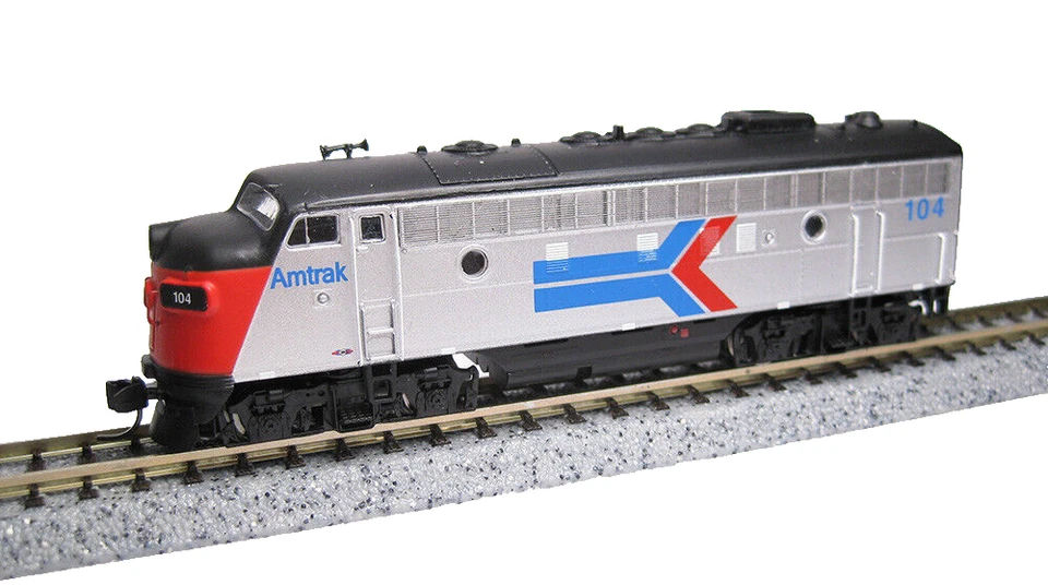 Amtrak EMD F7A Locomotive #104 Intermountain 69234-03 N Scale - Image 4 of 4