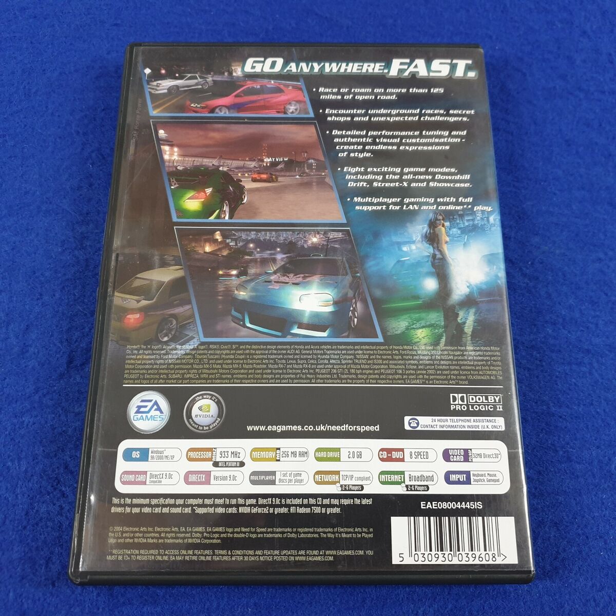 Need for Speed: Underground 2 (PC Game) : Electronic Arts : Free